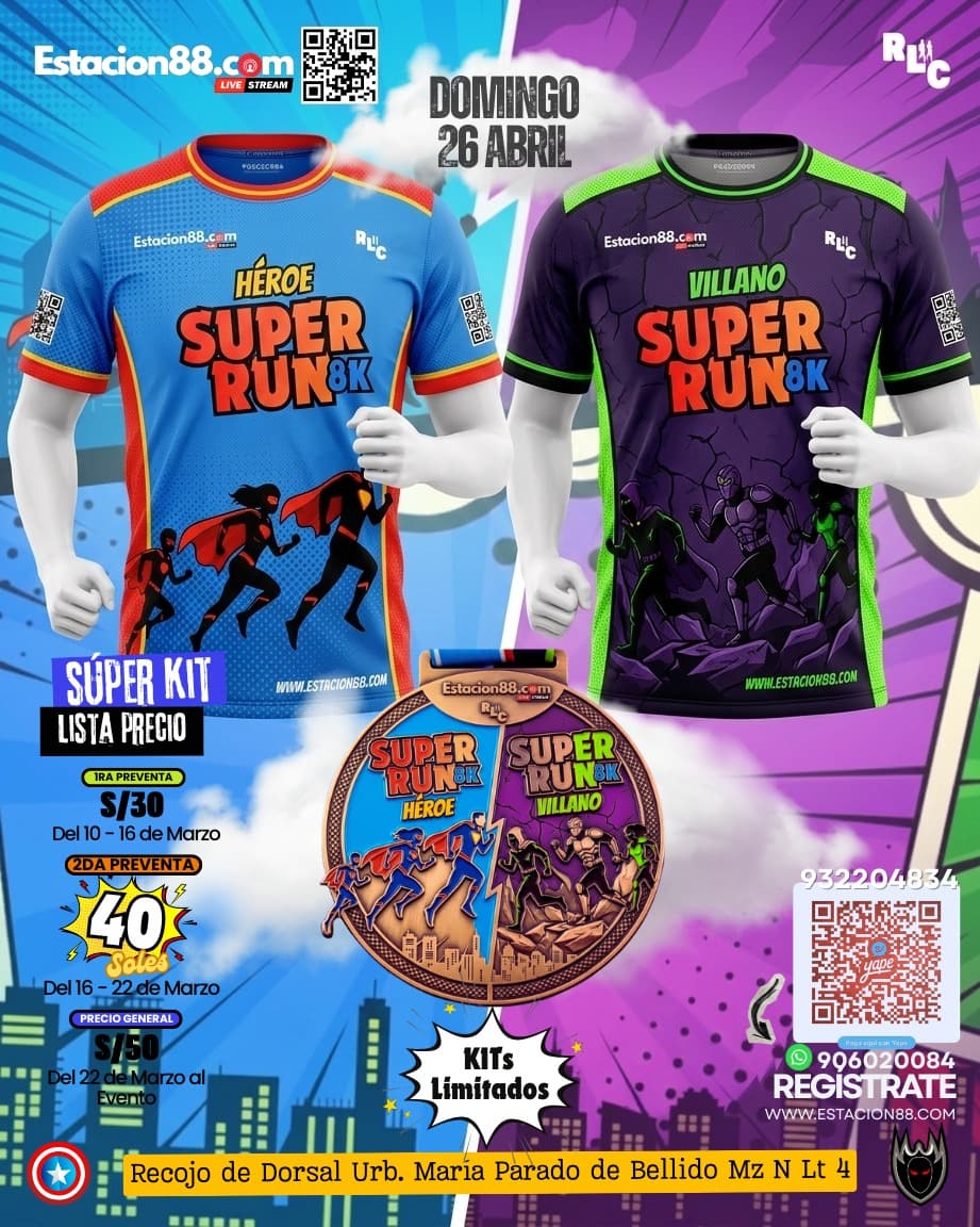 SUPER RUN 8K AYACUCHO